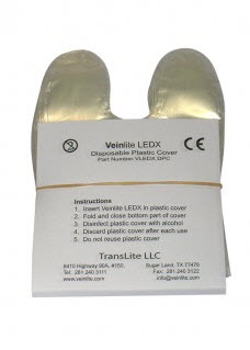 Veinlite LED/LED+ Cubiertas Desechables. Caja de 50 veinlite, led, cubiertas, desechables, cubiertas plasticas, 